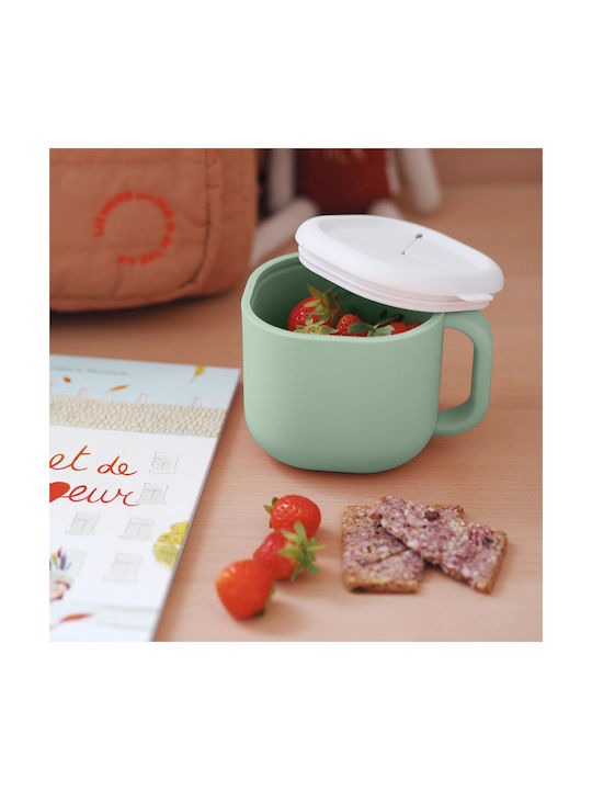 Beaba Plastic Lunch Box Green 460ml