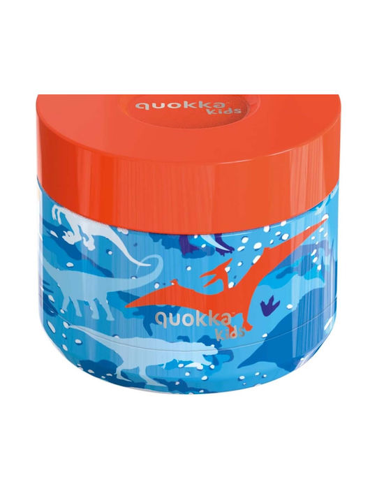 Quokka Δοχείο Φαγητού Inox Θερμός Μπλε 360ml