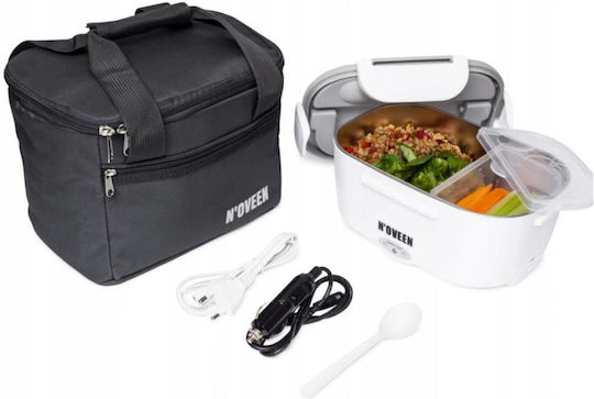 N'Oveen Inox Electric Lunch Box Gray 23x23cm