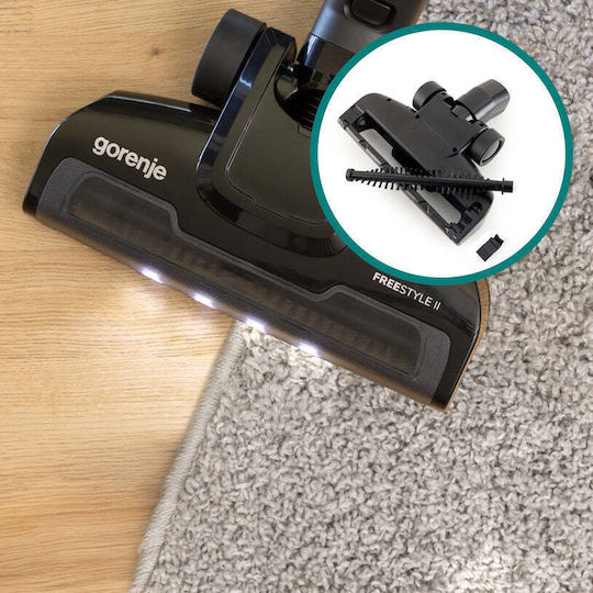 Gorenje Επαναφορτιζόμενη Σκούπα 2 σε 1 Stick & Χειρός 18V Λευκή