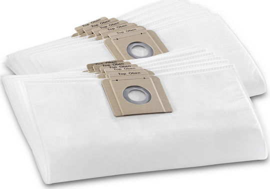 Kärcher 6.904-315.0 Fleece Filter Bags 10 X T 10 T 12 Trek Vac 2 Trek Vac 3