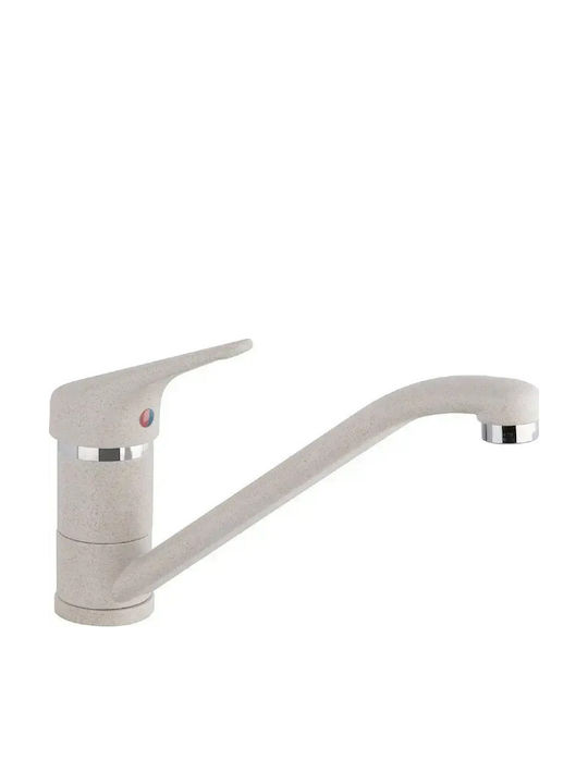 Iris Kitchen Faucet Counter Silver