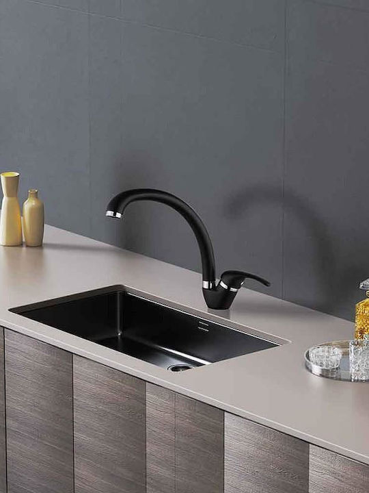 Inter Ceramic Mireya Küchenarmatur für die Zähler Schwarz