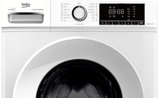 Beko Waschmaschine 7kg mit Dampftechnologie 1200 Umdrehungen B1WFM2721WEE