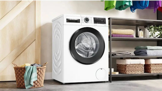 Bosch Πλυντήριο Ρούχων 9kg με Τεχνολογία Ατμού 1200 Στροφών Iron Assist WGG242Z3BY