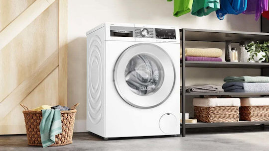 Bosch Пералня 9кг с Парна Технология 1400 Оборота Iron Assist WGG244F9BY