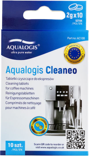 Aqualogis Cleaneo Coffee Maker Cleaner/Descaler 10pcs