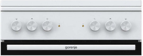 Gorenje Herd 71l mit Emaille Kochfeld 60cm Weiß