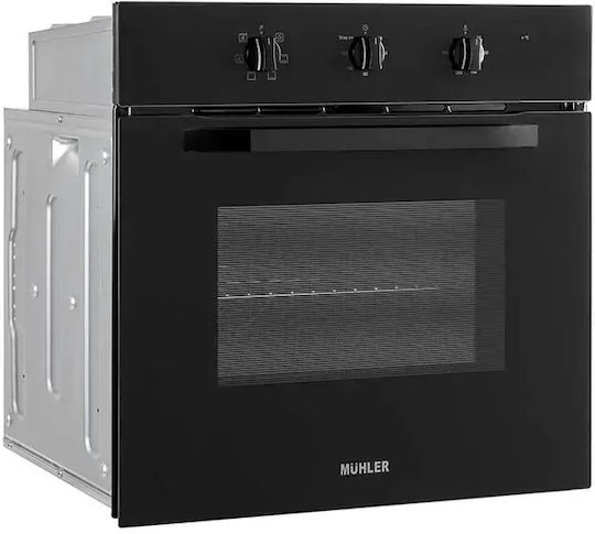 Muhler Cuptor de Blat 65l L59.5cm Negru