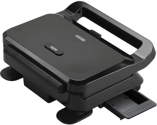 Braun Snackmaker 5 Sandwich Maker Grill cu Plăci Detasabile 800W Negru