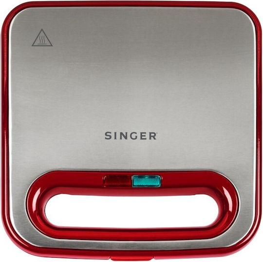 Singer Sandwich Maker for for 2 Sandwiches Sandwiches 750W Inox