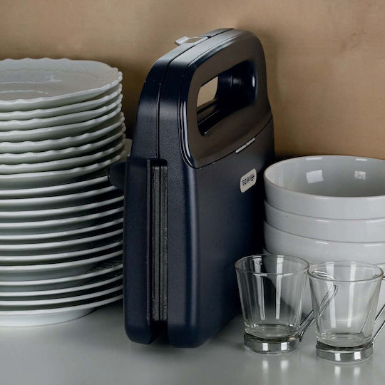 Ariete Breakfast Τοστιέρα για 2 Τοστ 750W Navy Blue