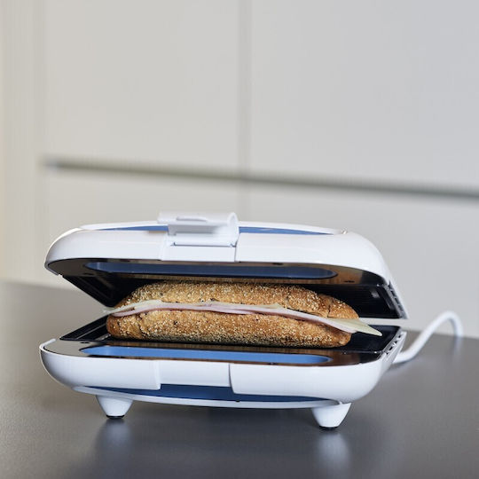Taurus MySandwich Τοστιέρα για 2 Τοστ 800W Λευκή