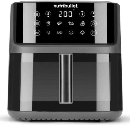 NutriBullet Air Fryer 8lt Μαύρο 0C12500004