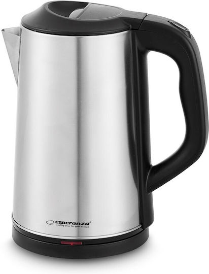Esperanza Електрическа Кана 2.5л 2200W Сребриста