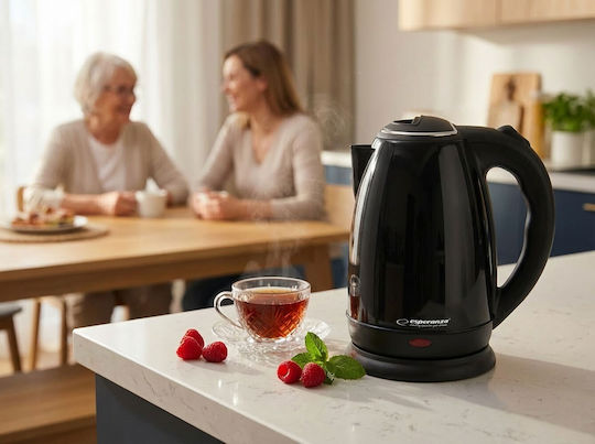 Esperanza Fierbător 1.8lt 1800W Negru