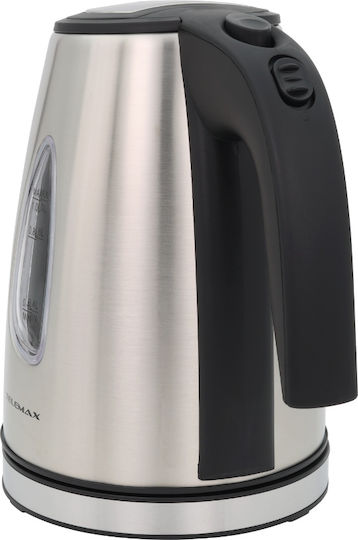 Telemax Kettle 1L 1500W Silver