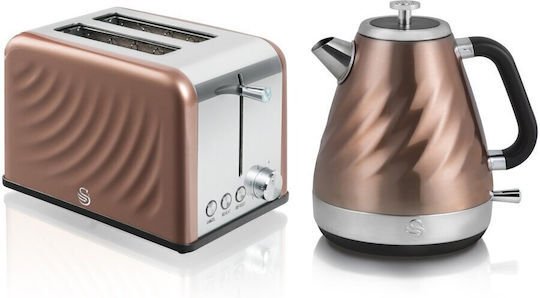 Swan SK37010TWN Reisekessel 1.6Es 2200W Braun