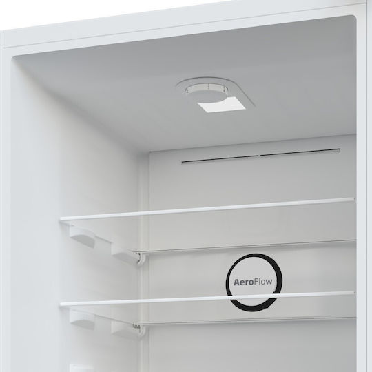 Beko Combină frigorifică 301lt NoFrost Î179.6xL59.5xA66.5cm. Inox B1RCNA344S