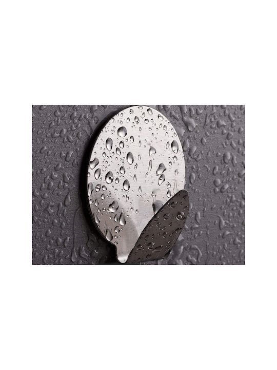 Verk Group Badezimmerhaken Mono mit Schrauben 4x3.5cm Inox Graue