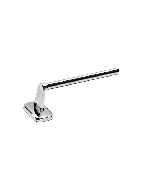 Viospiral Mercury Double Wall-Mounted Bathroom Rail Silver