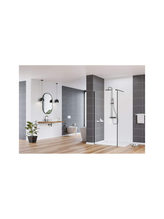 Deante Single Wall-Mounted Bathroom Rail ​60x60cm White