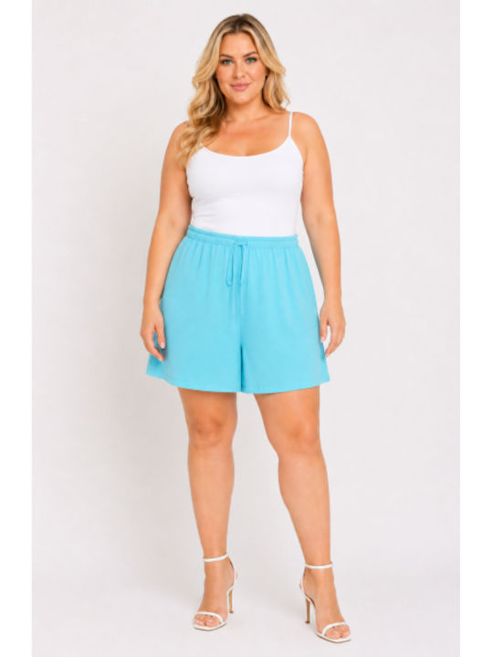 Women's Bermuda Light Blue SH-52293-26SO-GALAZ
