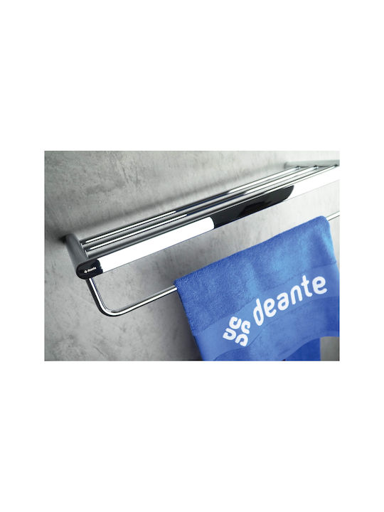 Deante Single Wall-Mounted Bathroom Rail ​62.8x62.8cm Silver