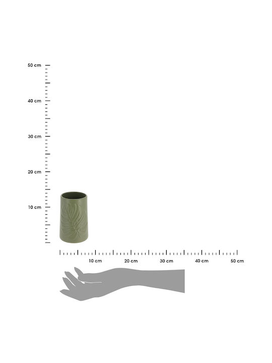 Atmosphera Cup Holder Ceramic Green