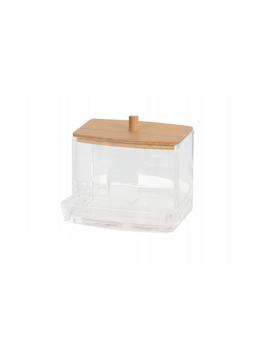 Eleganza Cotton Holder Bamboo Transparent