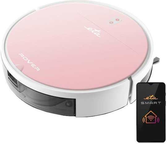ETA Rover Roboter-Staubsauger mit Intelligenter Navigation Rosa