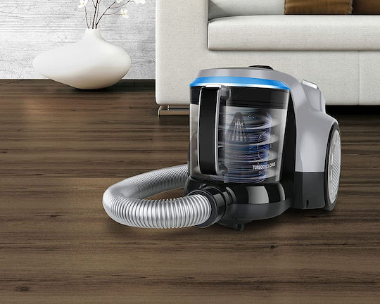 Black & Decker BXVML700E Staubsauger 700W Beutellos 2Es Gray