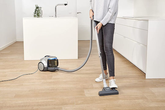 Black & Decker BXVML700E Staubsauger 700W Beutellos 2Es Gray