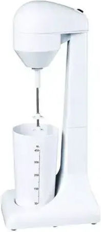 Hausberg Kaffeefrother Tischplatte 120W mit 2 Geschwindigkeiten Weiß