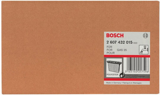 Bosch 2 607 432 015 Filters Electric Vacuum Compatible with Bosch