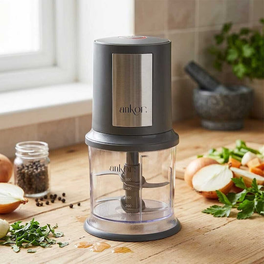 Ankor Πολυκόπτης Multi 400W με Δοχείο 500ml Γκρι