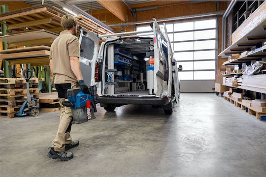 Bosch Pro Επαναφορτιζόμενη Σκούπα Υγρών / Στερεών Χωρίς Φορτιστή και Μπαταρία με Πλαστικό Κάδο 6lt