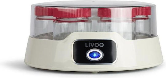 Livoo Joghurtmaschine 1.19Es Weiß 20W