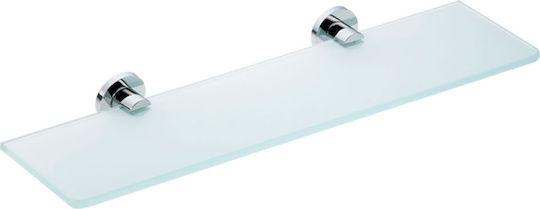 Verdi Sigma Стенен Рафт за баня Стъклен 60x12.5x4.4см