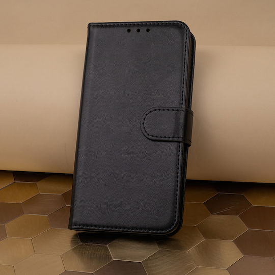 TelForceOne Leather Wallet Black (Redmi A7 Pro)