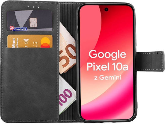 Lime Book din piele artificială / silicon gri (Google Pixel 10a)