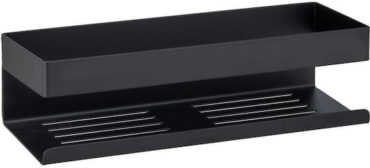 Wenko Turbo-Loc Επιτοίχια Ραφιέρα Μπάνιου Μεταλλική με 1 Ράφι