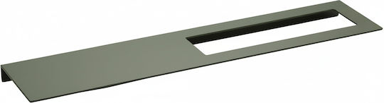 Bronze Art Montat pe perete Raft Baie Metal 50x50x2.5cm Bronz