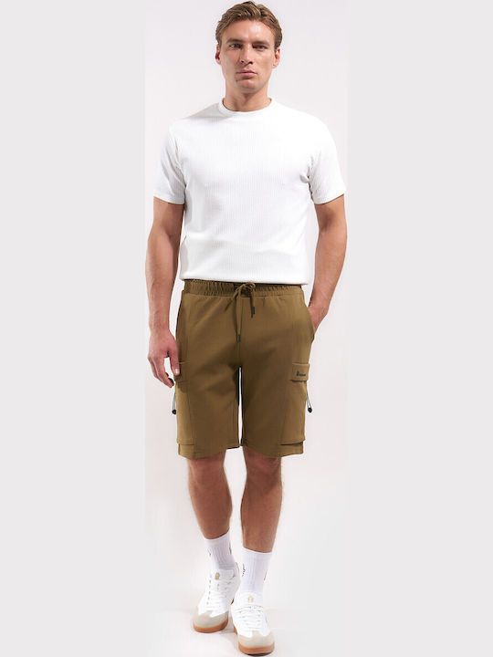 Herren Cargo Shorts Khaki