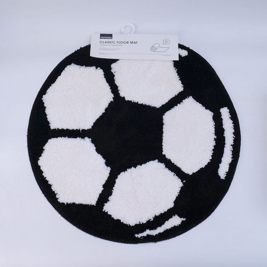 Round Floor Mat – “Football”