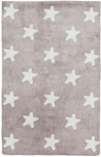 Klonaras Kids Cotton Rug Piccolo Stars Round 130cm 9mm