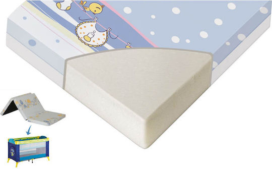 Lorelli Saltea Patut de parc Classic Classic Grey 60cmx120cmx5cm