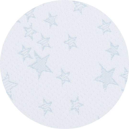 Chipolino Матрак Игрално Площадче Stars Бял - Син 60x120+6см