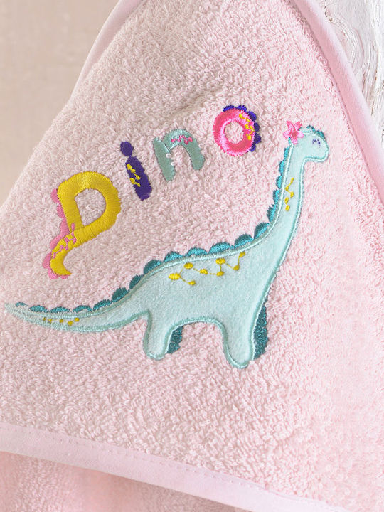 Rythmos Baby Bath Towel Hooded Ozzy Multicolour 75x75cm
