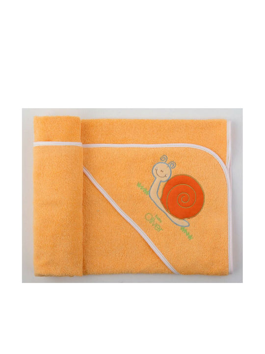Baby Oliver Βρεφική Κάπα-Μπουρνούζι με Κουκούλα 75x75εκ. Baby Oliver Βρεφική Κάπα-Μπουρνούζι με Κουκούλα 75x75εκ.